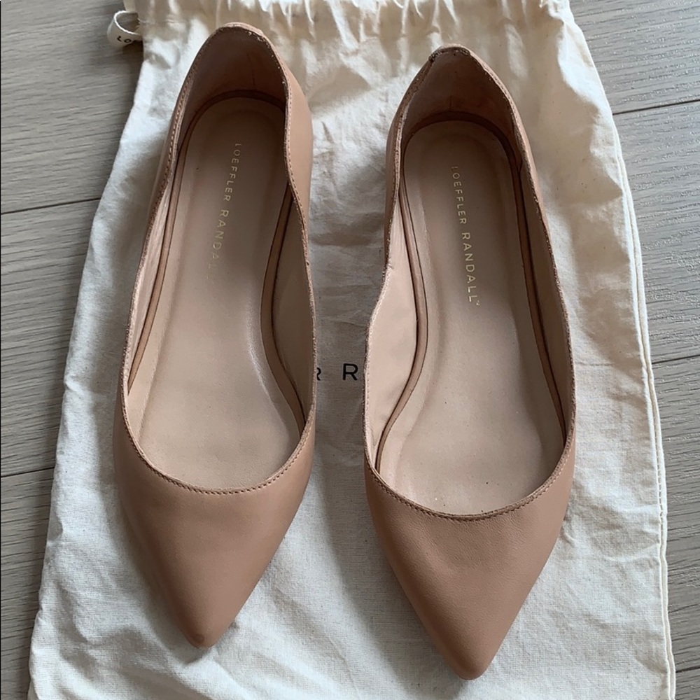Loeffler Randall Nude Flats